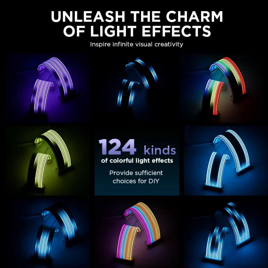 ASIAHORSE RGB Strimmer Cables (24 Pin + 3x8 Pin)